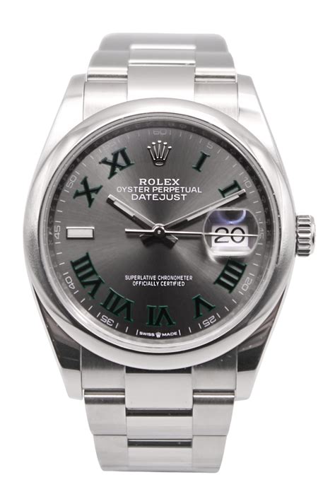 rolex datejust wimbledon 36mm|Rolex Datejust 36 Wimbledon dial.